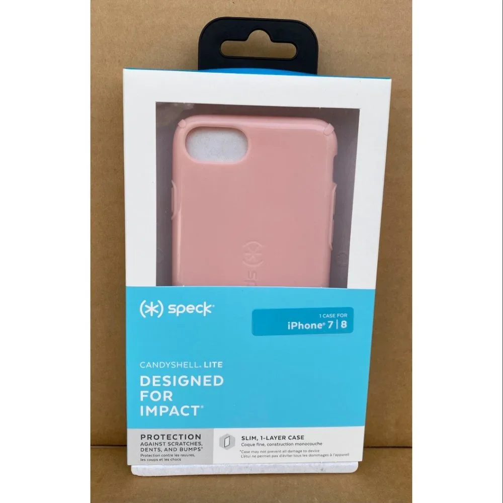 Speck iPhone SE 2022 Case‎ Quartz Pink Candyshell Lite Slim for iPhone 6s/7/8